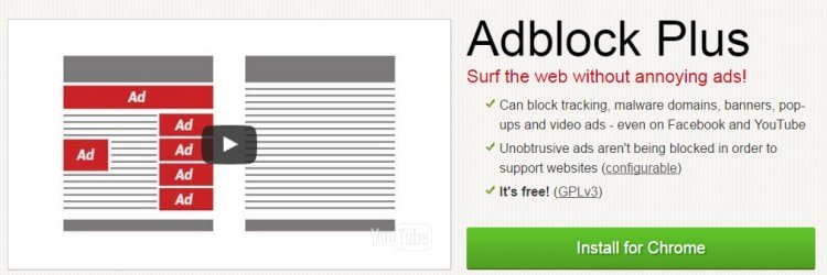 AdBlock Plus blokuje reklamy, jak również chce je sprzedawać..